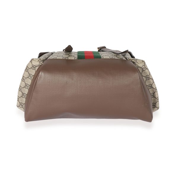 Gucci GG Supreme & Web Medium Backpack - Picture 7 of 7